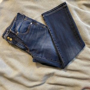 American Eagle cropped denim